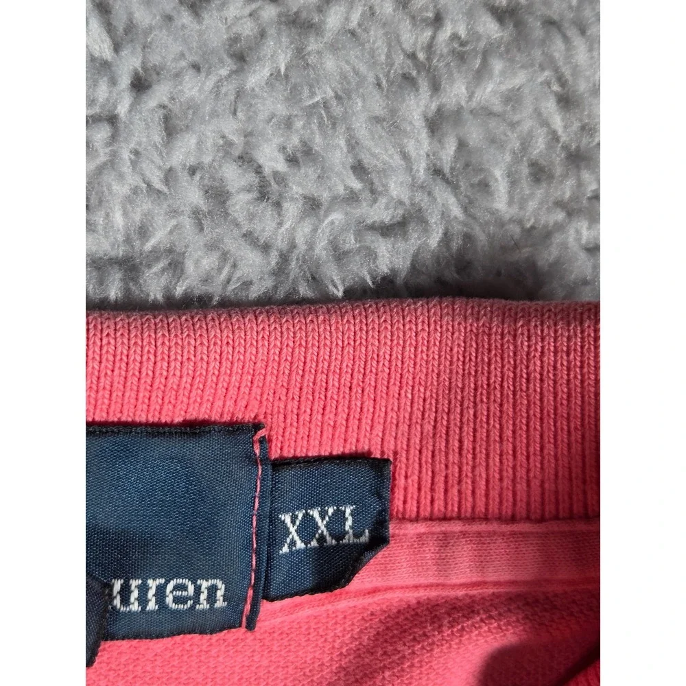 Polo Ralph Lauren Polo Shirt XXL Pink Mens Short Sleeve Cotton Classic Pony Logo